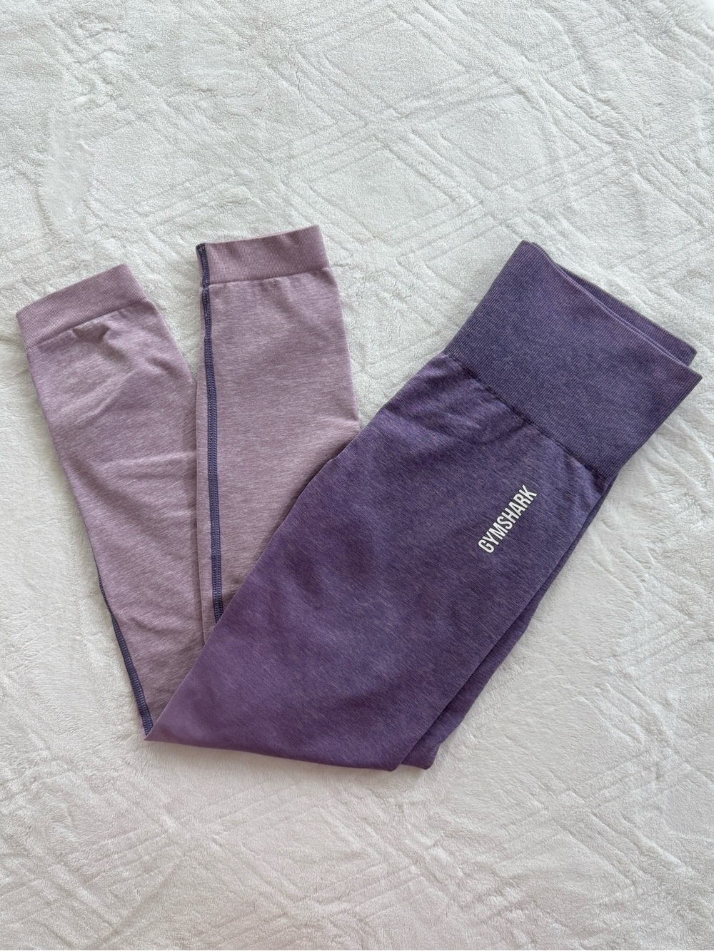 Gymshark Purple Ombre Seamless Leggings